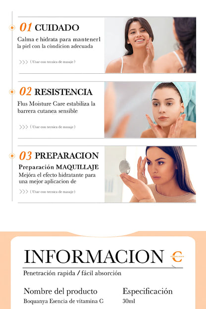 Sérum Facial Vitamina C - Hidratación y Luminosidad Antienvejecimiento